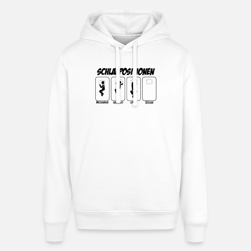 Bäcker Geschenk Schichtarbeiter Bäcker - Stanley/Stella Unisex Hoodie SOUNDER - Weiß