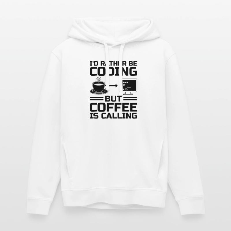 Kaffee-Codierung Programmierer Programmierer Entwickler Nerd Coff Stanley/Stella Unisex Hoodie SOUNDER