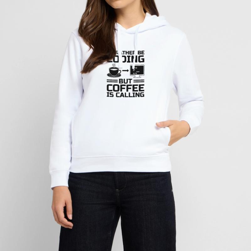Kaffee-Codierung Programmierer Programmierer Entwickler Nerd Coff Stanley/Stella Unisex Hoodie SOUNDER