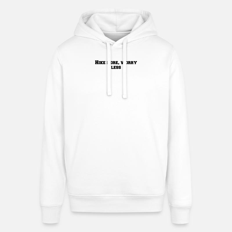 Randonnée - Randonnez plus, souciez-vous moins - Sweat à capuche SOUNDER Stanley/Stella Unisexe - blanc