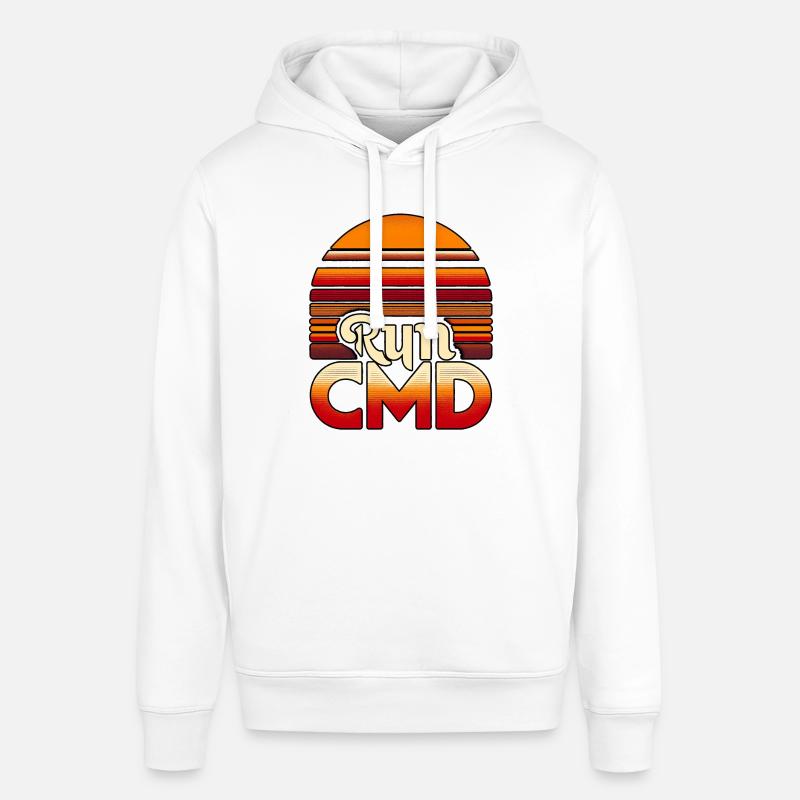 Exécuter Cmd 44 - Sweat à capuche SOUNDER Stanley/Stella Unisexe - blanc