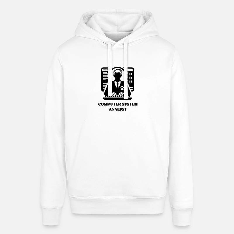 Beruf Computersystemanalytiker Beruf Beruf Karriere - Stanley/Stella Unisex Hoodie SOUNDER - Weiß