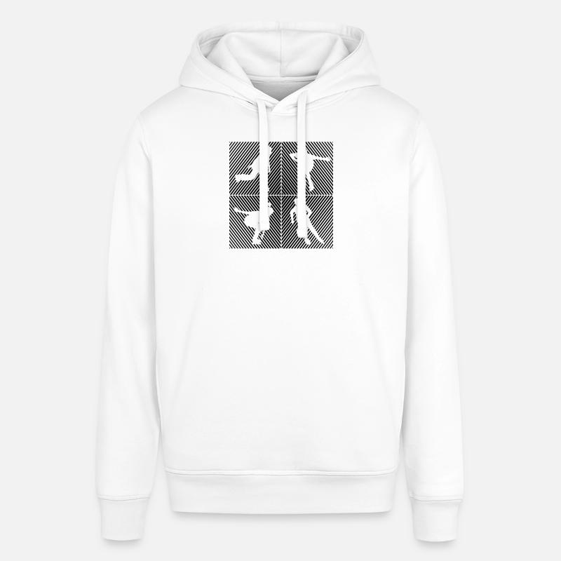 Rollers Rollers Rollers Rollers - Sweat à capuche SOUNDER Stanley/Stella Unisexe - blanc