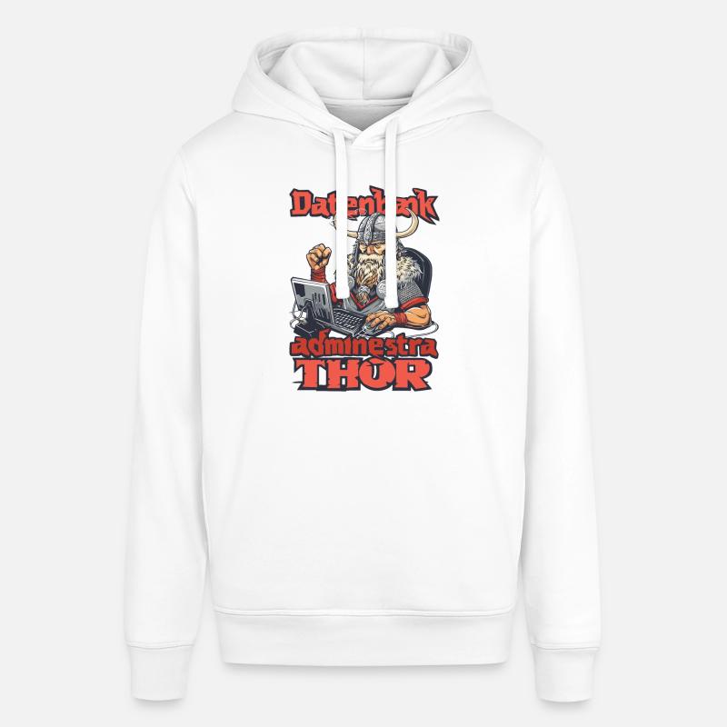 Datenbankadministrathor Codierung Datenanalyst - Stanley/Stella Unisex Hoodie SOUNDER - Weiß