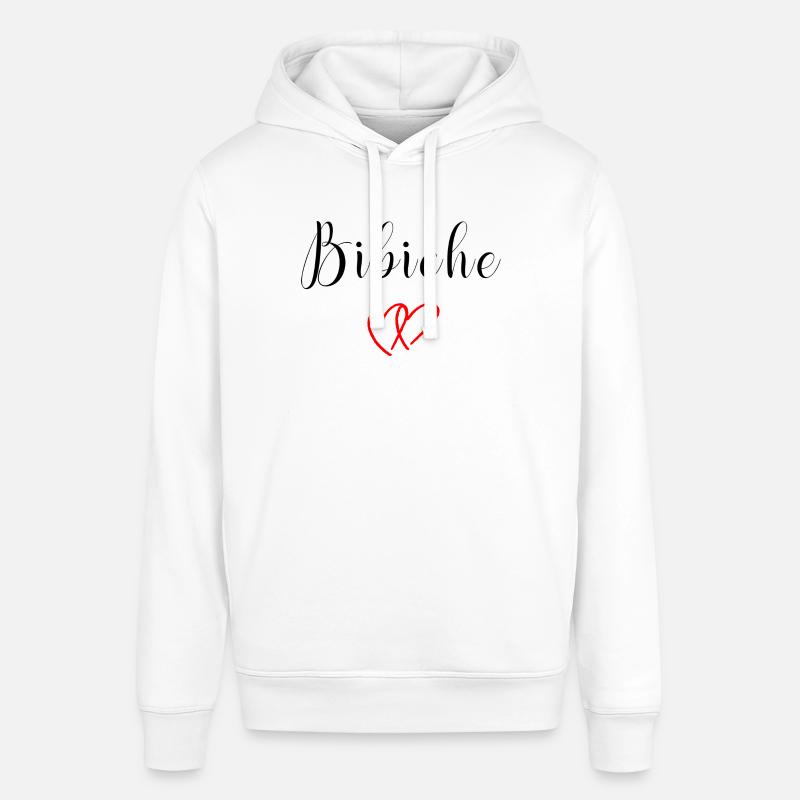 Ma bibiche D'Amour - Sweat à capuche SOUNDER Stanley/Stella Unisexe - blanc