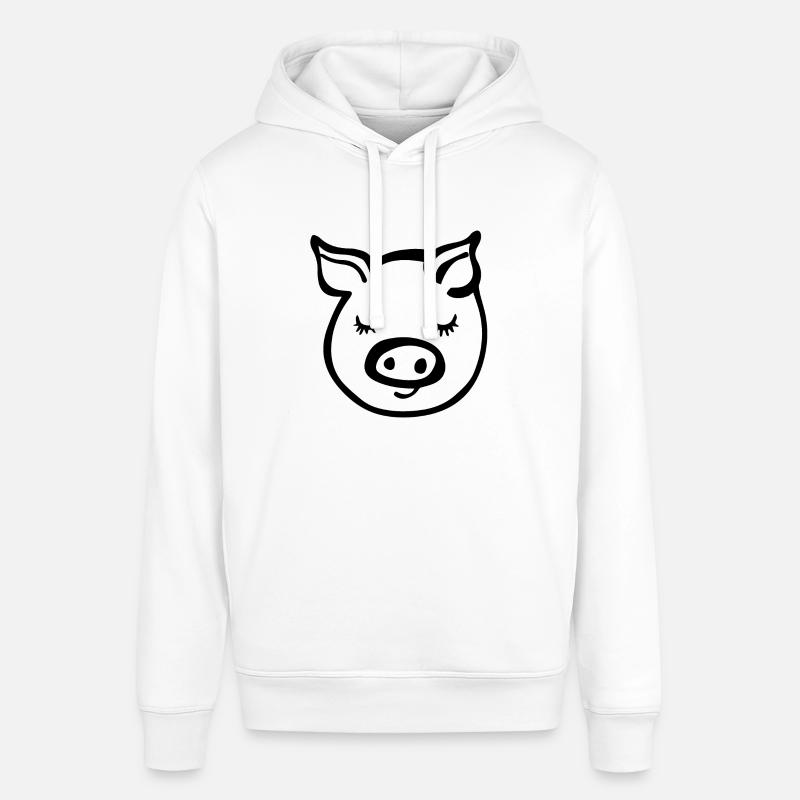 Cochon Cochon - Sweat à capuche SOUNDER Stanley/Stella Unisexe - blanc