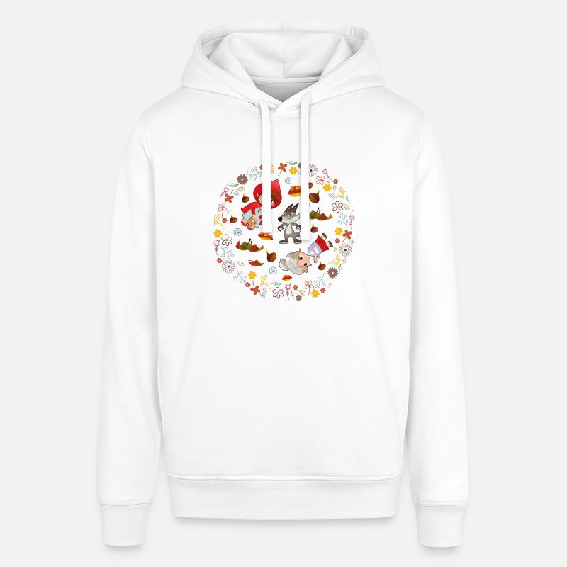 LE PETIT CHAPERON ROUGE - Sweat à capuche SOUNDER Stanley/Stella Unisexe - blanc