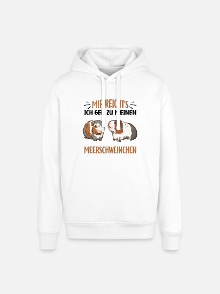 Meerschweinchen - Stanley/Stella Unisex Hoodie SOUNDER - Weiß