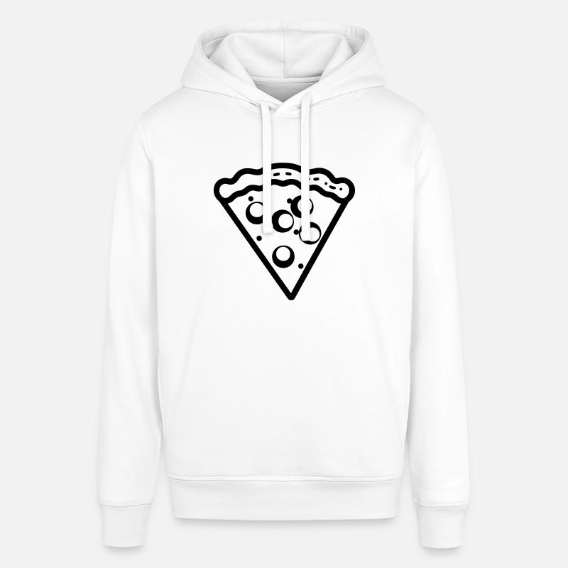 part de pizza - Sweat à capuche SOUNDER Stanley/Stella Unisexe - blanc