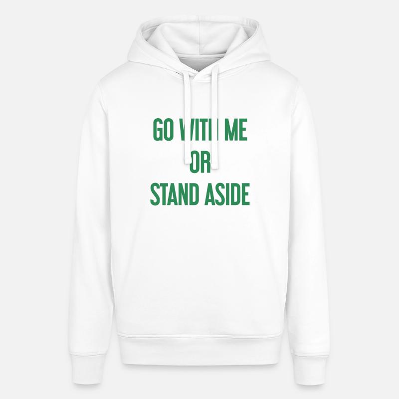 Geh mit oder beiseite - Stanley/Stella Unisex Hoodie SOUNDER - Weiß