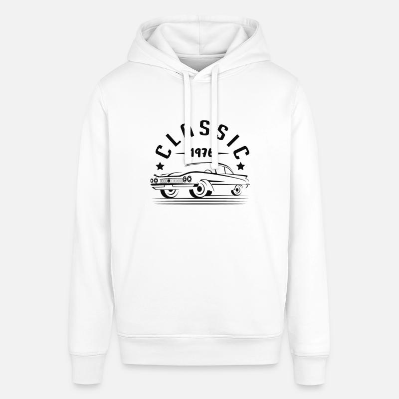CLASSIC 1976 -Idée cadeau - - Sweat à capuche SOUNDER Stanley/Stella Unisexe - blanc