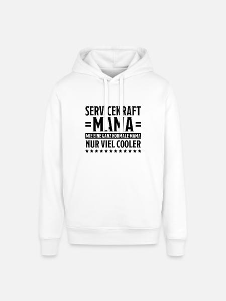 Servicekraft Dienstleistung Servicekraft Geschenk - Stanley/Stella Unisex Hoodie SOUNDER - Weiß