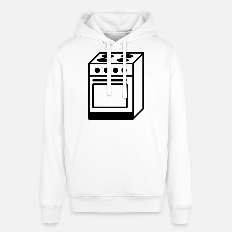 cuisinière - Sweat à capuche SOUNDER Stanley/Stella Unisexe - blanc
