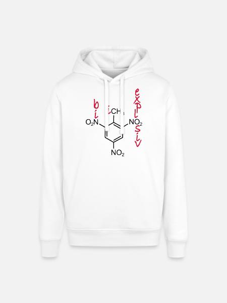 TNT - Stanley/Stella SOUNDER Unisex Hoodie - white