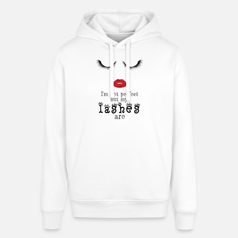Cils parfaits - Sweat à capuche SOUNDER Stanley/Stella Unisexe - blanc