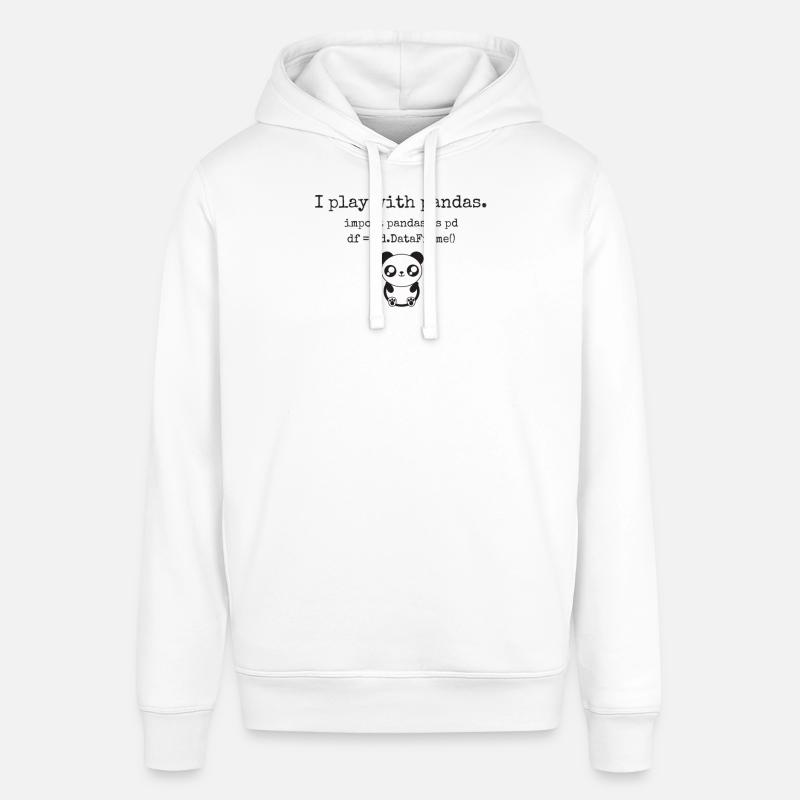 Für Data Scientists und Python-Programmierer - Stanley/Stella Unisex Hoodie SOUNDER - Weiß