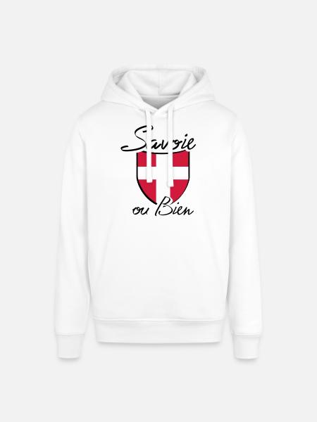 ecusson savoie - Sweat à capuche SOUNDER Stanley/Stella Unisexe - blanc