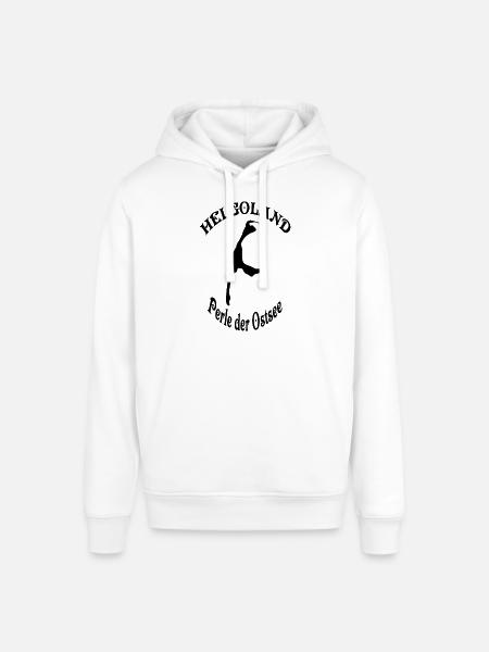 Helgoland/Sylt Perle der Ostsee - Stanley/Stella Unisex Hoodie SOUNDER - Weiß