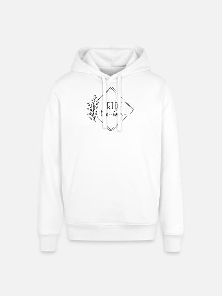Bride to be Junggesellinnenabschied Minimal - Stanley/Stella Unisex Hoodie SOUNDER - Weiß