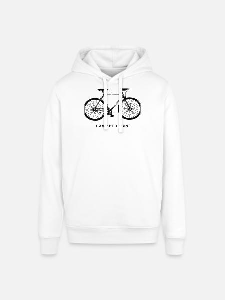 I am the Engine - Stanley/Stella Unisex Hoodie SOUNDER - Weiß