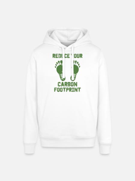 økologisk fodaftryk miljøbeskyttelse klimaændringer - Stanley/Stella SOUNDER unisex hoodie - hvid