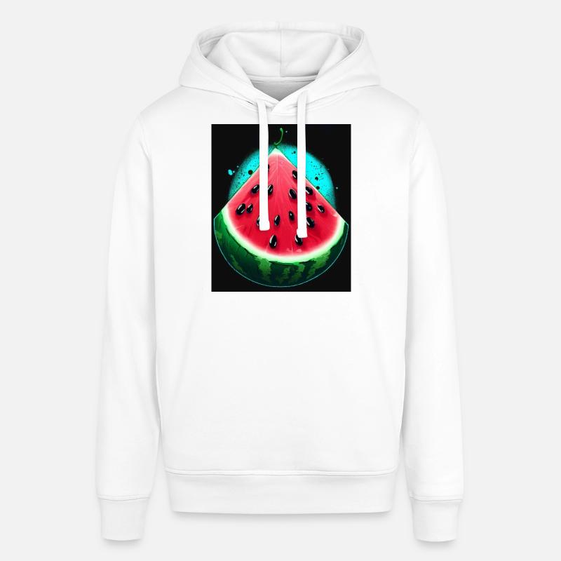 PASTÈQUE - Sweat à capuche SOUNDER Stanley/Stella Unisexe - blanc