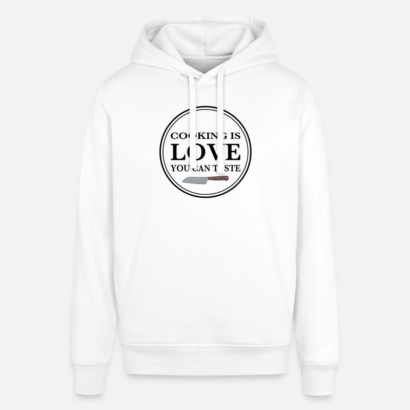 Cuisiner en cuisine avec le chef - Sweat à capuche SOUNDER Stanley/Stella Unisexe - blanc