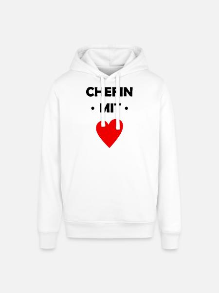 Chefin mit Herz - Stanley/Stella Unisex Hoodie SOUNDER - Weiß
