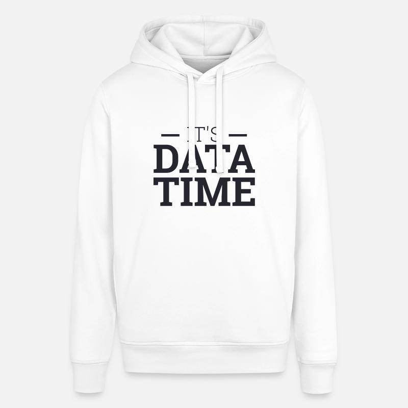 "Its Data Time" | Data Scientist - Stanley/Stella Unisex Hoodie SOUNDER - Weiß