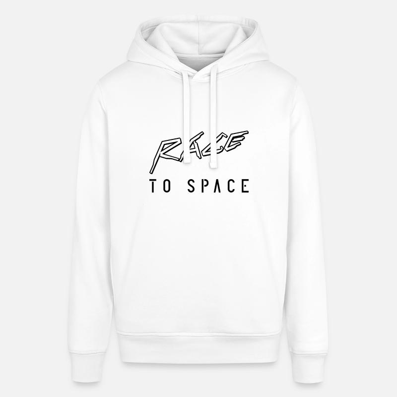 Course vers l’espace - Sweat à capuche SOUNDER Stanley/Stella Unisexe - blanc