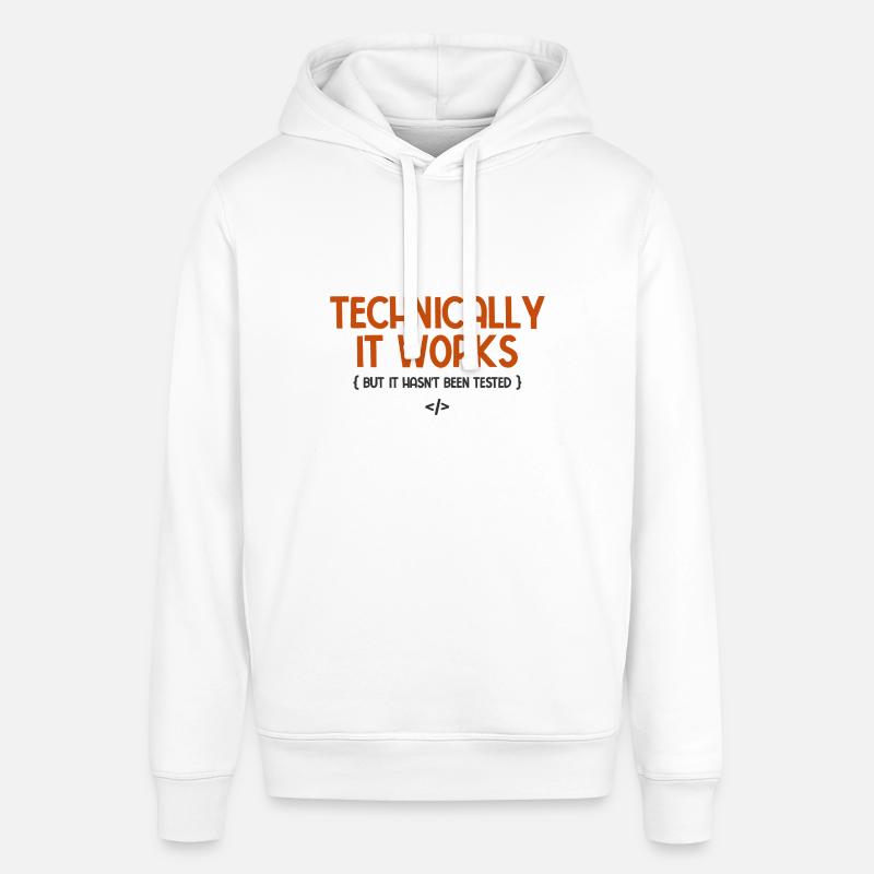 Software Ingenieur Informatiker Programmierer - Stanley/Stella Unisex Hoodie SOUNDER - Weiß