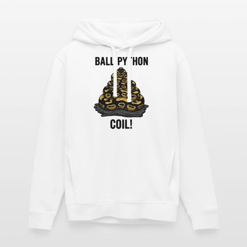 Royal Python Ball Python Coil Reptile Pyramid Stanley/Stella SOUNDER Unisex Hoodie
