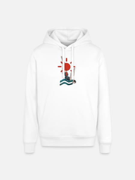 Plunge - Stanley/Stella SOUNDER Unisex Hoodie - white