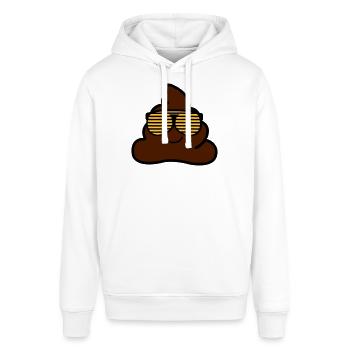 coole_kacke_02 - Stanley/Stella Unisex Hoodie SOUNDER - Weiß - Vorne - Alina (178cm) & Michal (187cm)