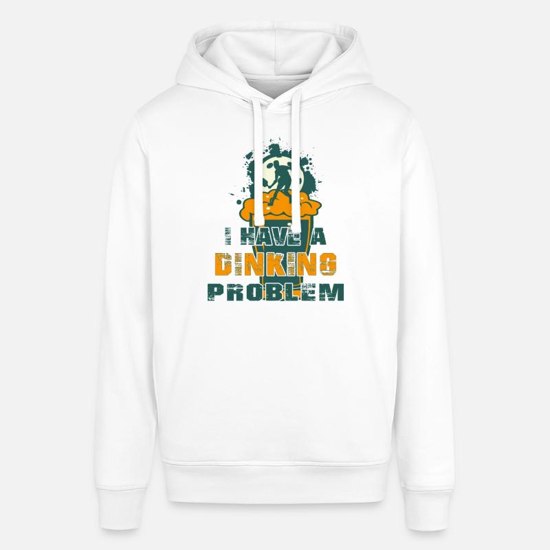 Ich habe ein Dinking-Problem - Stanley/Stella Unisex Hoodie SOUNDER - Weiß