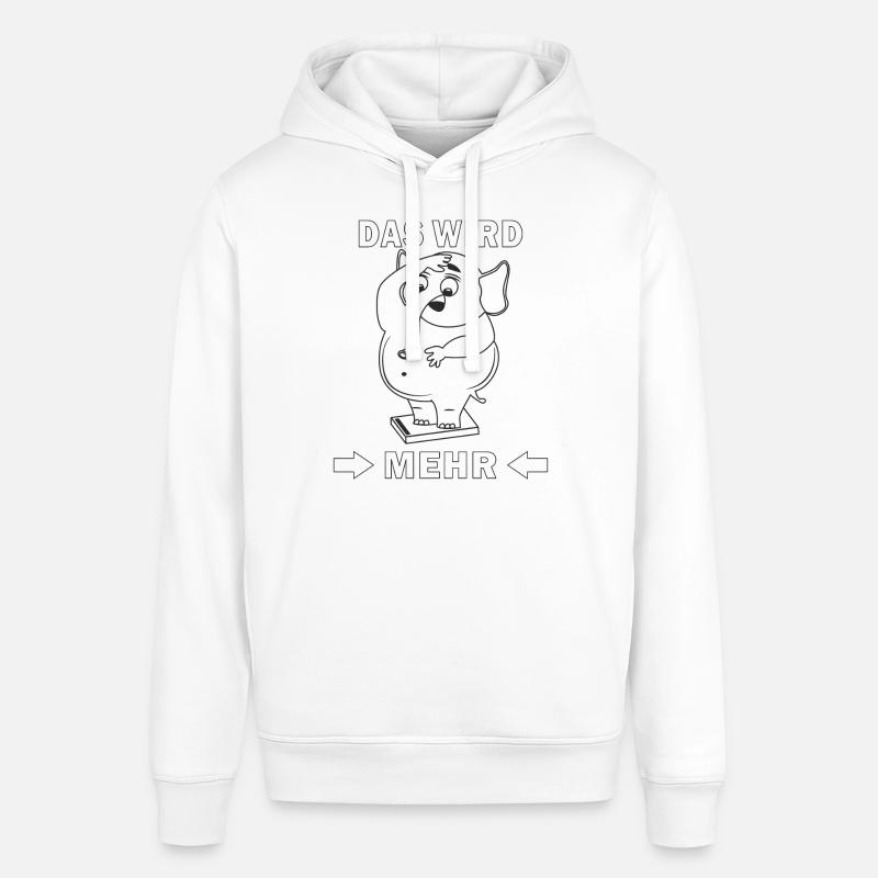 DECREASE - Stanley/Stella SOUNDER Unisex Hoodie - white