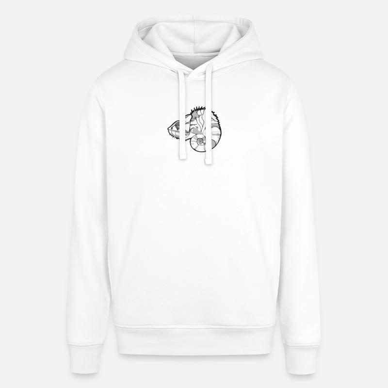 mignon petit caméléon, Chamaeleon - Sweat à capuche SOUNDER Stanley/Stella Unisexe - blanc