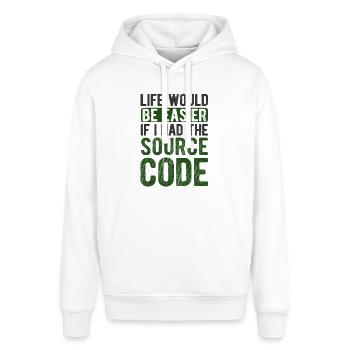 Software Ingenieur Informatiker Programmierer - Stanley/Stella Unisex Hoodie SOUNDER - Weiß - Vorne - Alina (178cm) & Michal (187cm)