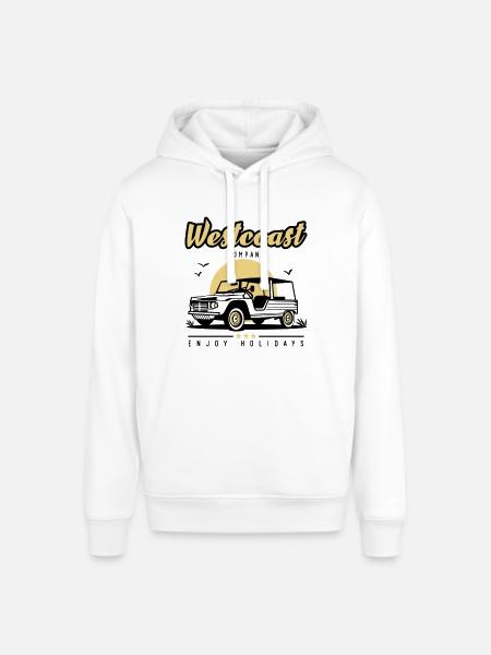Westcoast Company - Sweat à capuche SOUNDER Stanley/Stella Unisexe - blanc