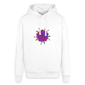 Summer 1 - Stanley/Stella Unisex Hoodie SOUNDER - Weiß - Vorne - Alina (178cm) & Michal (187cm)