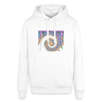 Spring 3 - Stanley/Stella Unisex Hoodie SOUNDER - Weiß - Vorne - Alina (178cm) & Michal (187cm)