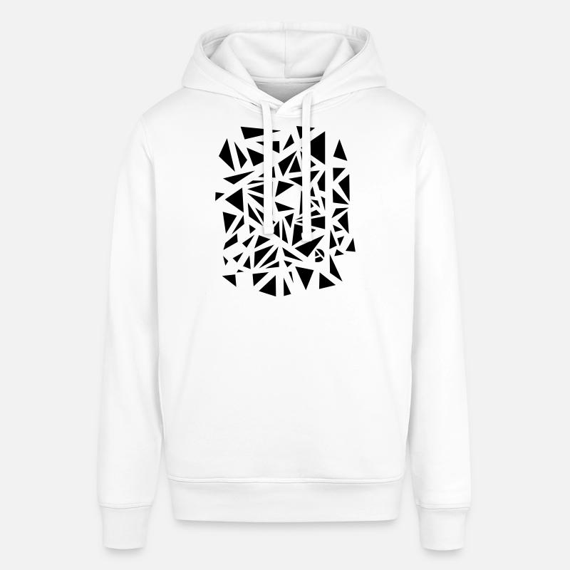 AD Triangle Explosion - Sweat à capuche SOUNDER Stanley/Stella Unisexe - blanc