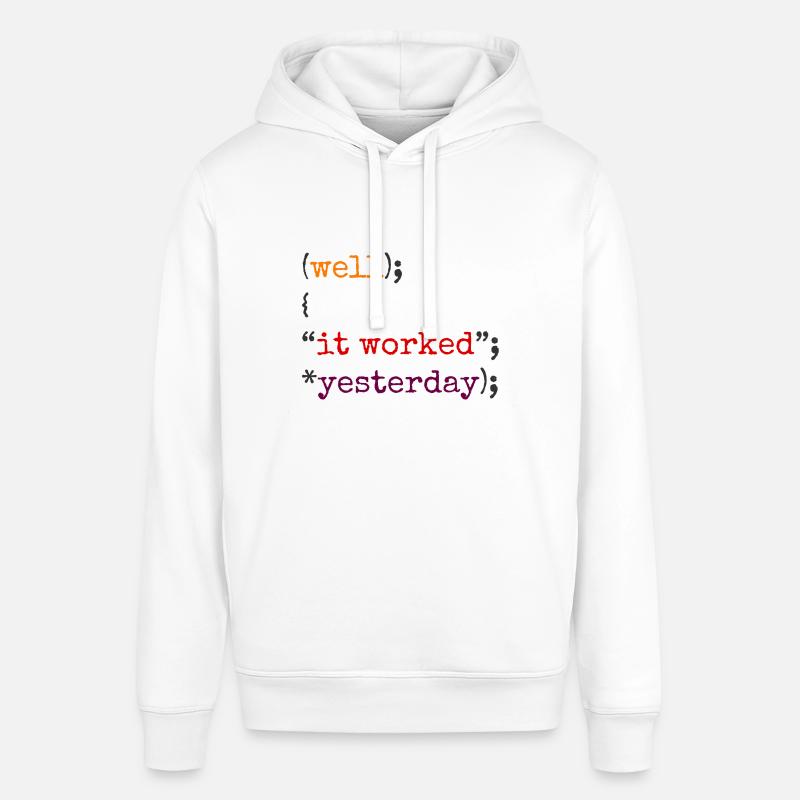 Software Ingenieur Informatiker Programmierer - Stanley/Stella Unisex Hoodie SOUNDER - Weiß