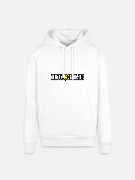 Hustle Quota - Stanley/Stella SOUNDER Unisex Hoodie - white