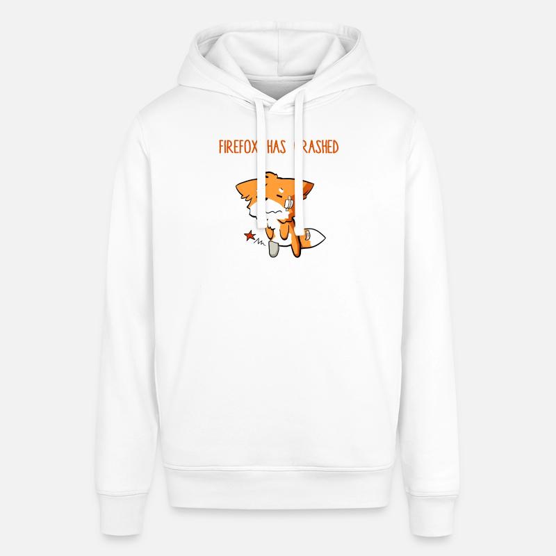 Firefox has crashed - Sweat à capuche SOUNDER Stanley/Stella Unisexe - blanc