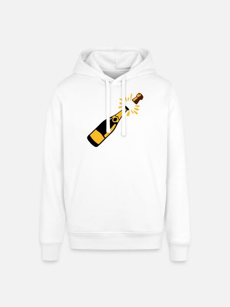 Flaschen-Alkohol-Verschluss springt - Stanley/Stella Unisex Hoodie SOUNDER - Weiß