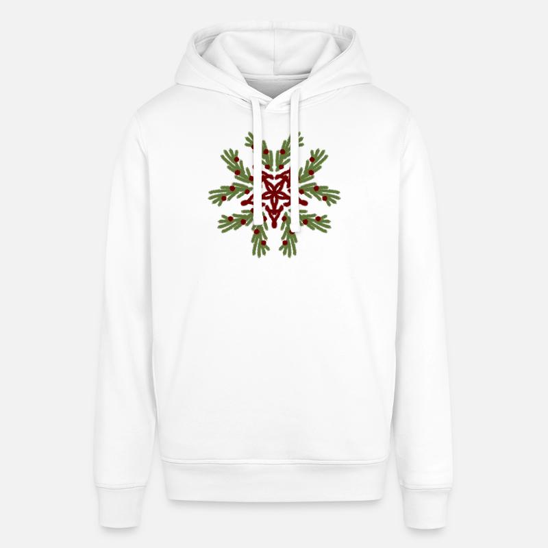 Pull de Noël moche - Sweat à capuche SOUNDER Stanley/Stella Unisexe - blanc