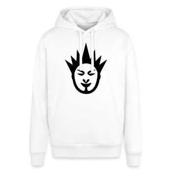 Clown - Stanley/Stella Unisex Hoodie SOUNDER - Weiß - Vorne - Alina (178cm) & Michal (187cm)