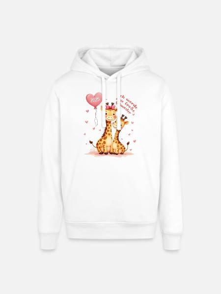 Ich werde große Schwester 2025 - Stanley/Stella Unisex Hoodie SOUNDER - Weiß
