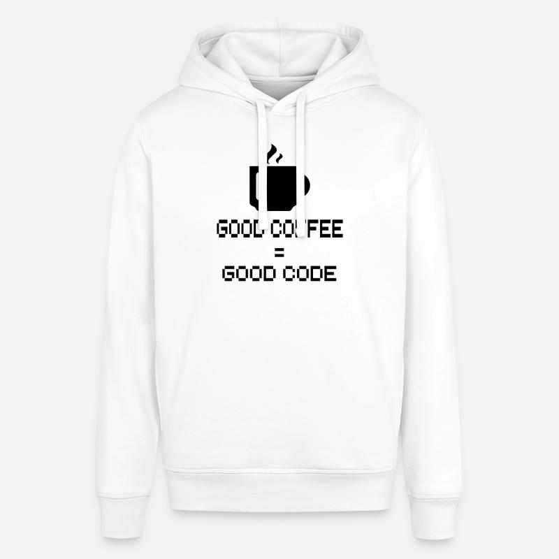 Programmer - Coder - Hacker - IT - Stanley/Stella SOUNDER Unisex Hoodie - white